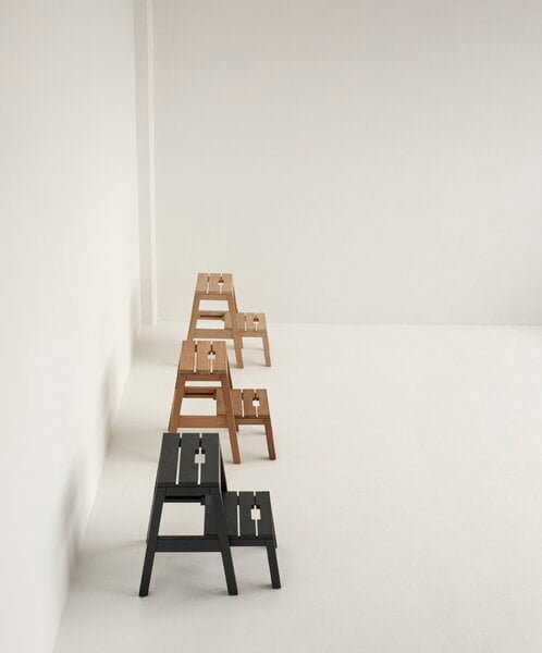 Step stools & ladders, Dania stepladder, teak, Natural