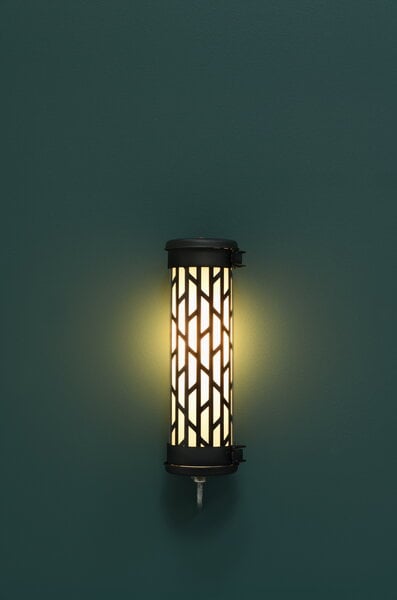 Wall lamps, Belleville Mini wall lamp, coal, White