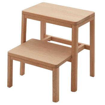 Step stools & ladders, Noboru step ladder, oak, Natural