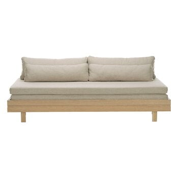 Sofa beds, Day&Night sofa bed, oak - beige Hopper 51, Beige