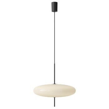 Pendant lamps, Model 2065 pendant, white - black, Black & white